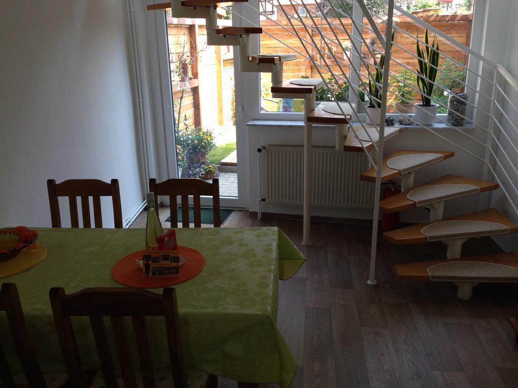 Ferienhaus Bruecke 크베들린부르크 외부 사진