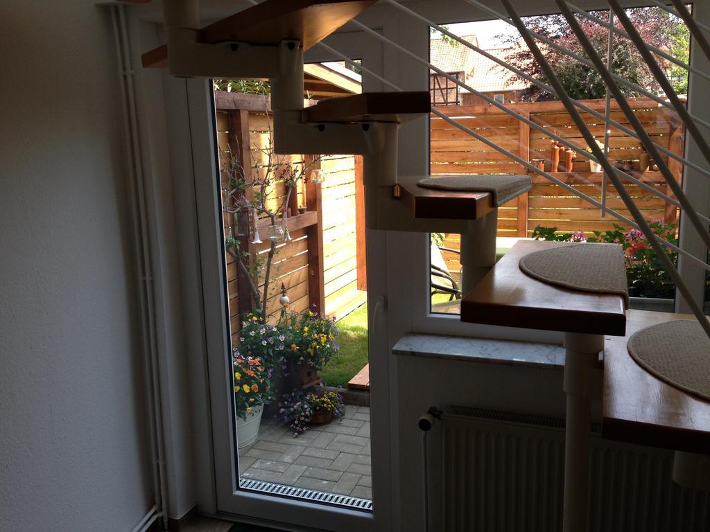 Ferienhaus Bruecke 크베들린부르크 외부 사진
