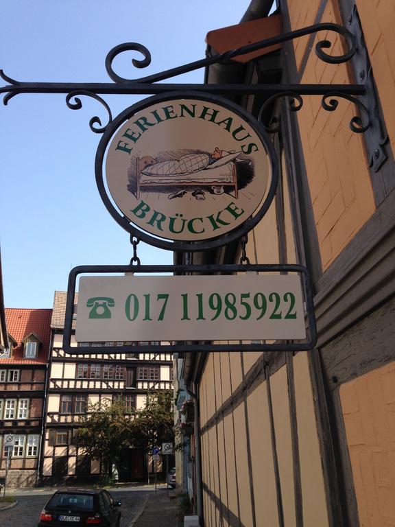 Ferienhaus Bruecke 크베들린부르크 외부 사진
