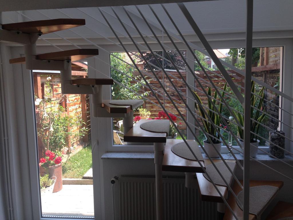 Ferienhaus Bruecke 크베들린부르크 외부 사진