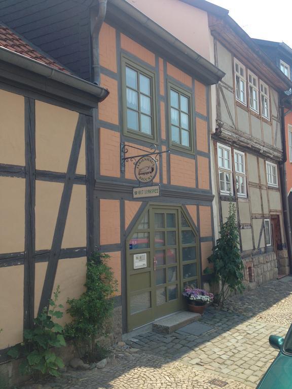 Ferienhaus Bruecke 크베들린부르크 외부 사진