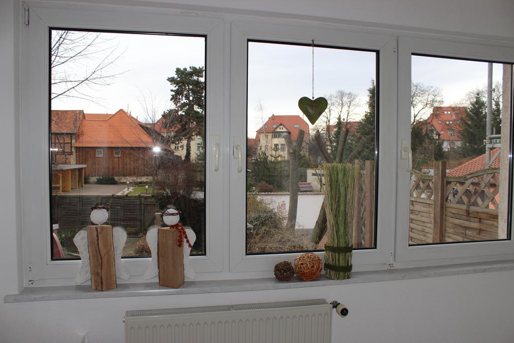 Ferienhaus Bruecke 크베들린부르크 외부 사진